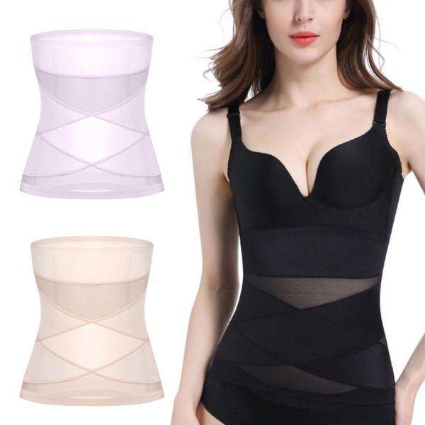 

women's shapers body shaper women waist trainer wraps elastic control panties bulifter high shapewear postpartum recovery belt, Black;white