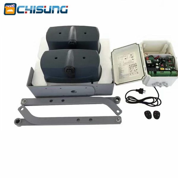 

articulated automatic swing gate operator door opener for residential and commercial use fingerprint access control