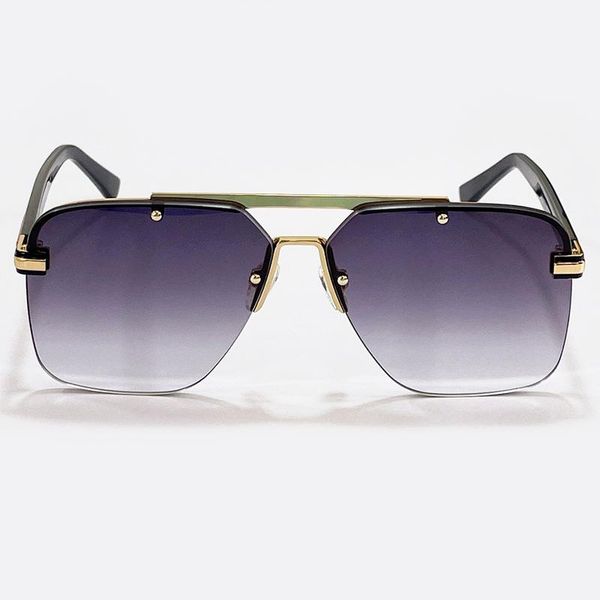 

sunglasses retro metal frame rectangle sun glasses man women brand designer elegant eyewear uv400, White;black