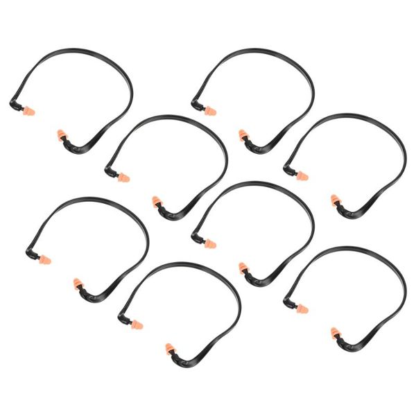 

nose clip 8pcs lightweight silicone band earplugs for construction work