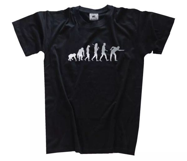 

argento edizione snooker biliardo piscina kÃ¶ evolution t-shirt s-xxxl, White;black