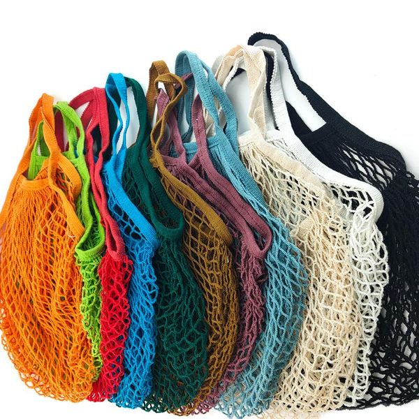 

100% brand and material: cloth color: show in picture mesh bag length : 40cm width: 32cm handle len storage bags
