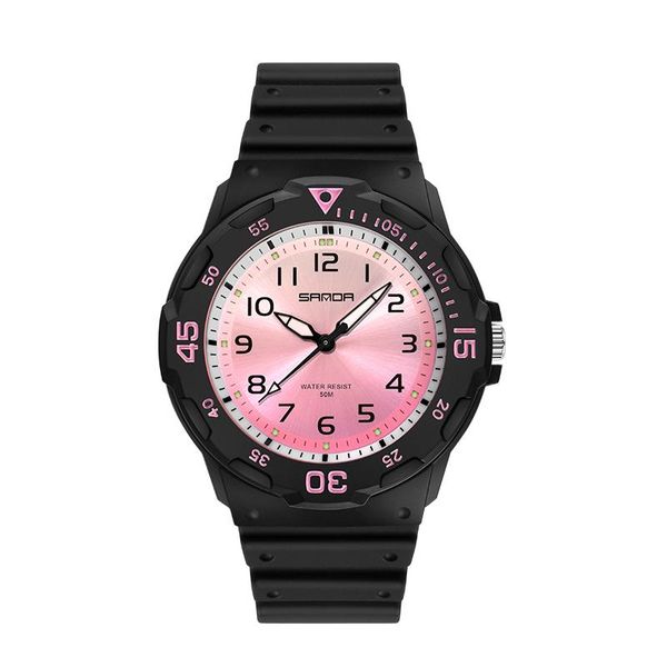 

wrist watches women quartz small watch fashion pink white clock brand ulzzang colorful japan movt ladies casual waterproof wristwatches, Slivery;brown