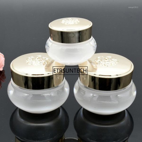 

storage bottles & jars 100pcs 8g 20g 30g acrylic container makeup bottle for liquid foundation cream eyeshadow travel empty jar f2438