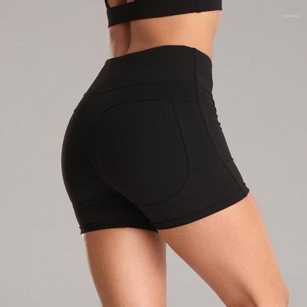 

women yoga shorts quick dry breathable stretchable high waist bodycon running gym sports sportswear outfit