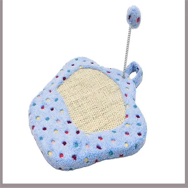

cat furniture & scratchers hangable scratch board-pet toys with a spring ball