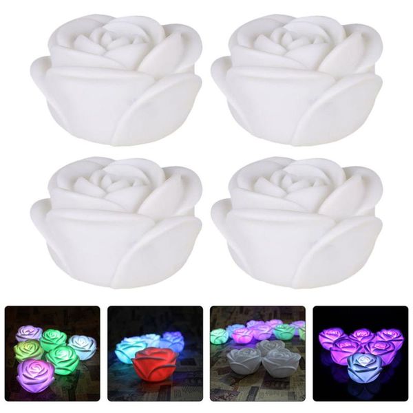 

candles 4pcs delicate led candle lamp romantic electronic for party white