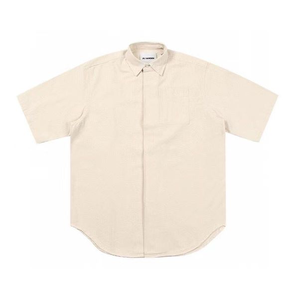 

men's dress shirts nigo js 21ss short sleeve work shirt #nigo11151, White;black