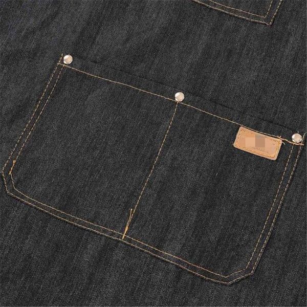 

aprons practical antifouling denim apron with pocket for working