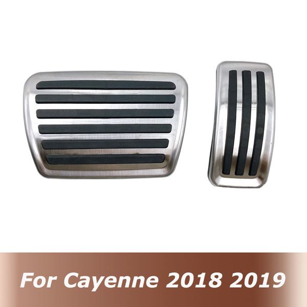 

car accelerator brake clutch pedal plate cover for cayenne 2019 q7 2019 for q8 2019 pedals pads
