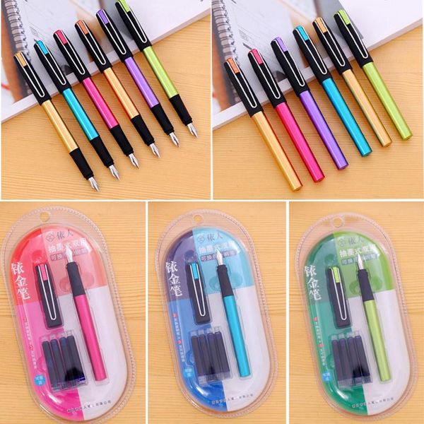 

fountain pens yiren 312 nice quality business gift writing ink pen card packing