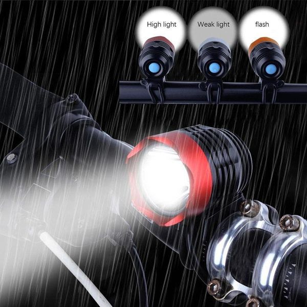 

lumen xml t6 usb interface led bike bicycle light headlamp headlight 3mode front lamp torch lights