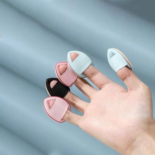

finger air cushion lying silkworm local portable powder puff eat less liquid foundation beauty egg sponges, applicators & cotton