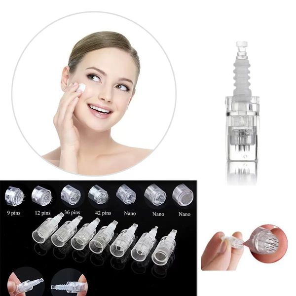 BayOnet Port 1/7/5/5 / 0/7/9/12/36 Игольчатый картридж для MyM Dermapen MicroNeedle Yyr Make Therapy Dr Pen / N2 / M5 / M7