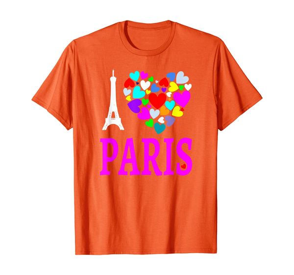 

I Love Paris Shirt Paris France Eiffel Tower Souvenir Gift T-Shirt, Mainly pictures