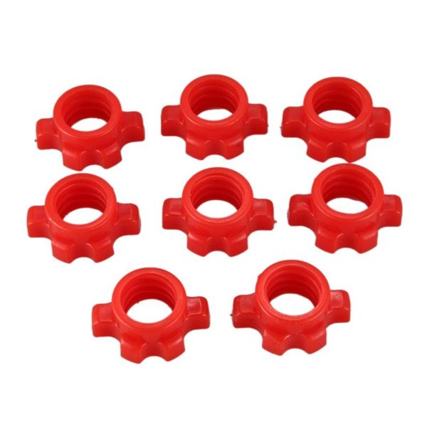 

accessories 8pcs dumbbell nut,dumbbell rod nut,spinlock collars for barbells bars training sports