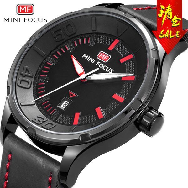 

fashion watches /classic men's calendar waterproof quartz simple 0008g, Slivery;brown