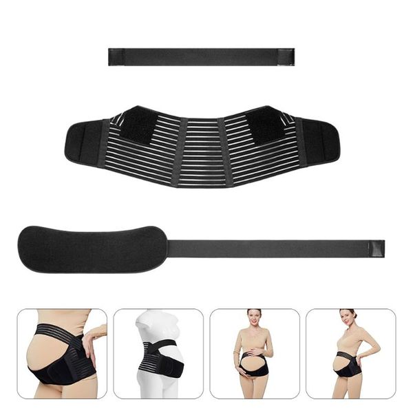 

waist support 1pc maternity band pregnancy belt strap, Black;gray