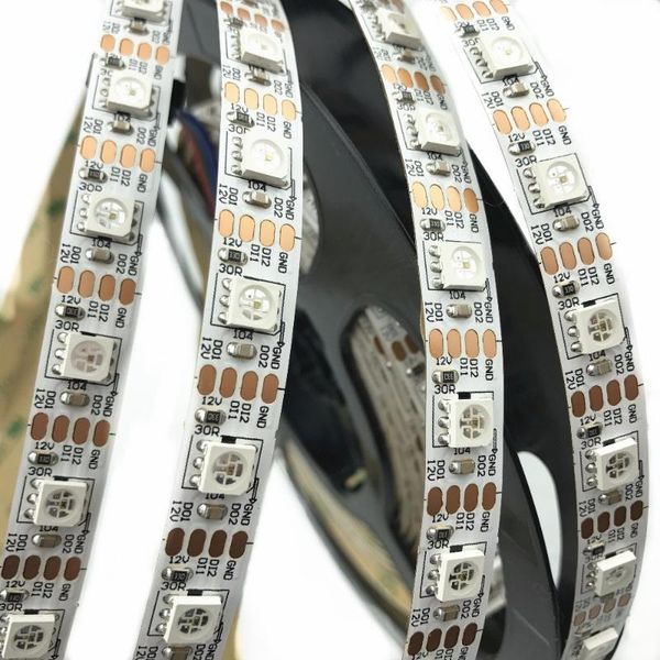 

strips dc12v gs8208 ic smd individual addressable rgb pixel led strip light