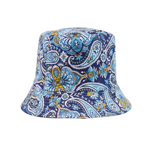 

cloches bucket hat women men autumn cap cotton summer sun beach fishing outdoor accessory streetwear, Blue;gray