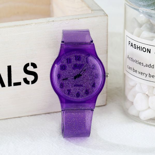 

jhlf brand korean fashion simple promotion quartz ladies watches casual personality student womens watch good sales plastic wristwatches, Slivery;brown