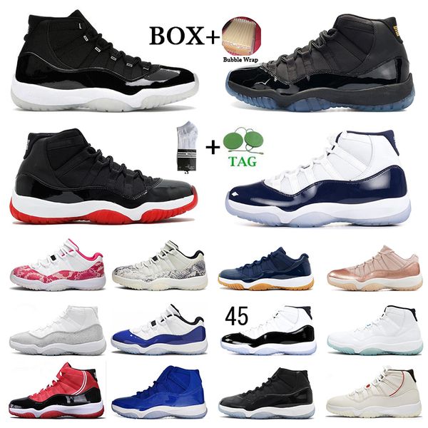 

with box 11 men basketball shoes concord high 11s shoe 72-10 cap and gown gamma blue cool grey cherry legend win like rose gold georgetown s, White;red