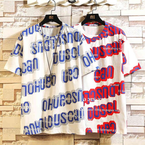 

men's t-shirts fashion short sleeves casual o neck t-shirt print cotton 2021 summer clothes tees tshirt oversize m-5xl 4nae, White;black