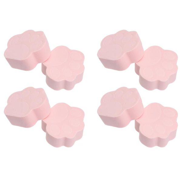 

sponges, applicators & cotton 8pcs comfortable cat shape facial sponge puffs cleaning