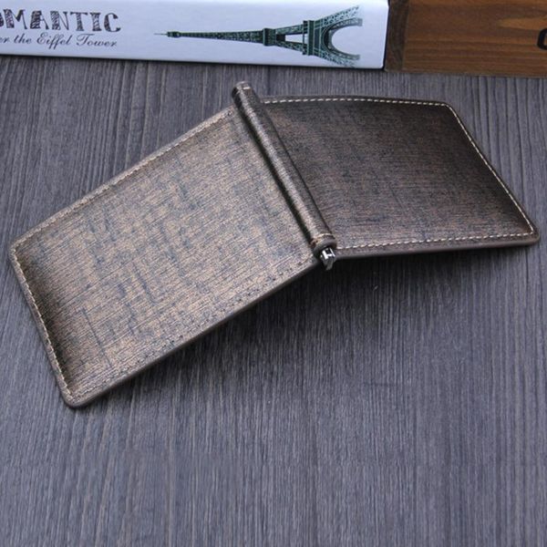 

wallets #h30 casual men's leather solid luxury wallet men pu slim bifold short purses holder business male, Red;black
