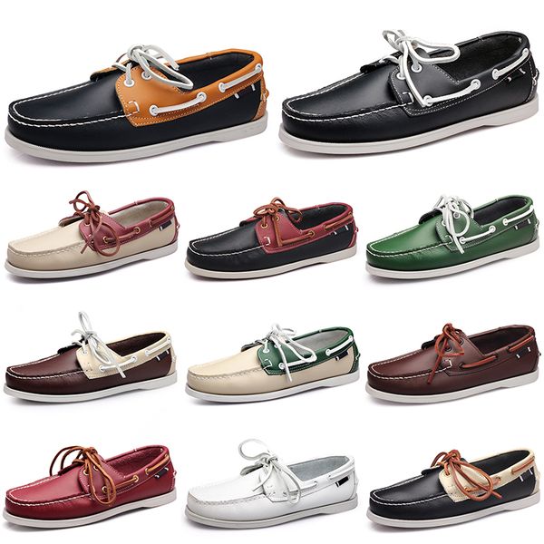 

men casual shoes triple black white popular breathables silver taupe dlives mahogany browns joggings walking low soft multi leather mens sne