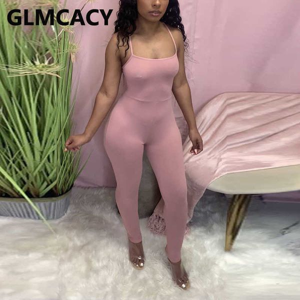 

women plus size halter backless bodycon jumpsuits 210702, Black;white