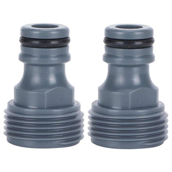 

watering equipments 2pcs quick coupling connector tap nipple g3/4 male thread hose pipe fittings adapter garden irrigation supplies