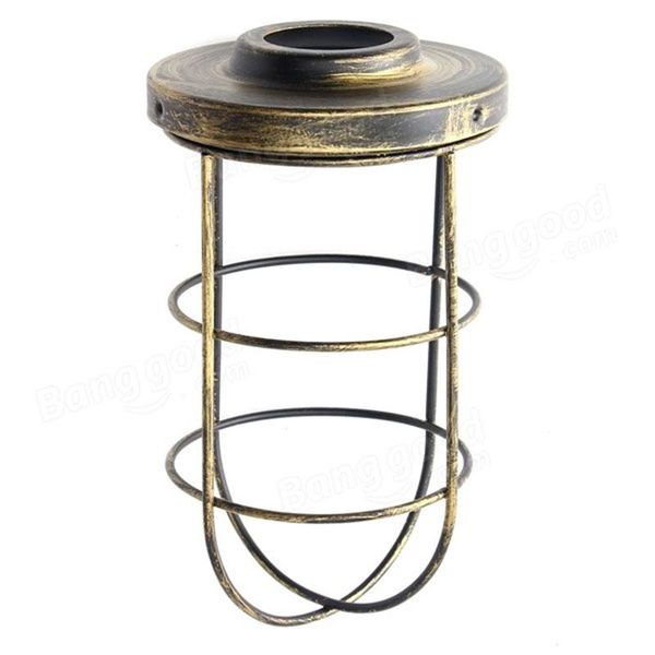 

lamp covers & shades bulb cage guard iron vintage ceiling shade light