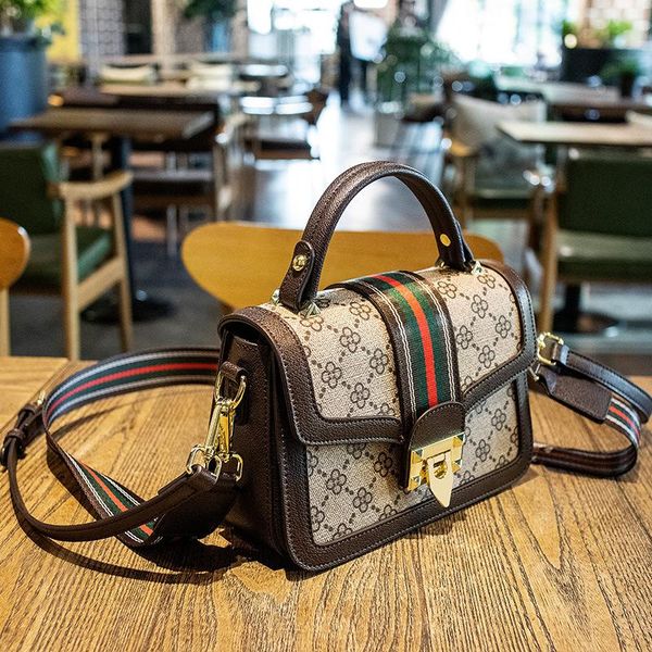 

evening bags handle women bag hand ladies fashion trendy printed shoulder crossbody handbag plaid quilted messenger tote