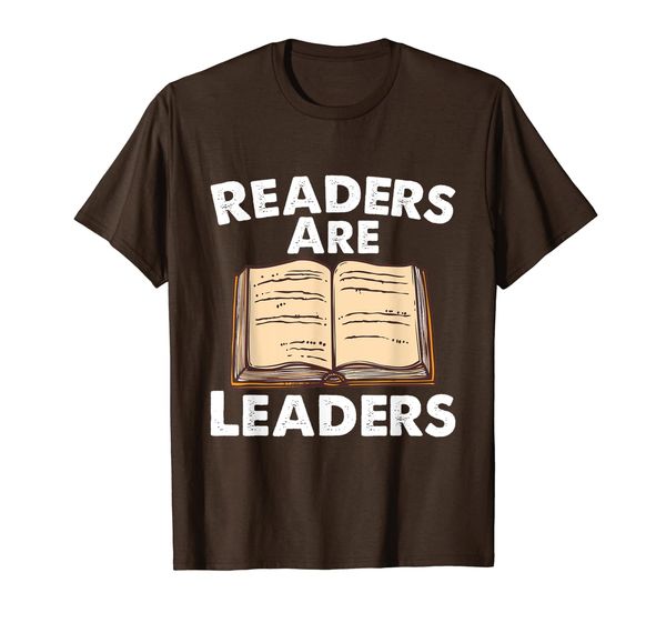 

Readers Are Leaders Books Reading Librarian Teacher Gift T-Shirt, Mainly pictures