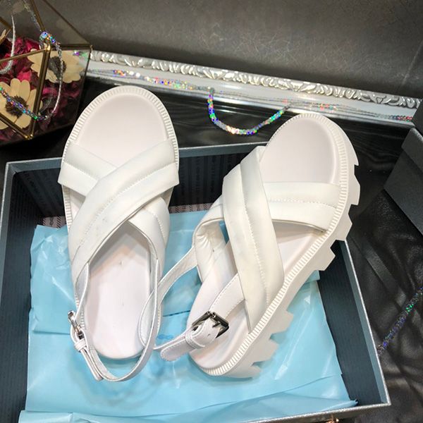 

brand female's summer sandals velcro flat heel genuine real leather comfortable with beading fashionable soft sole high quality, Black