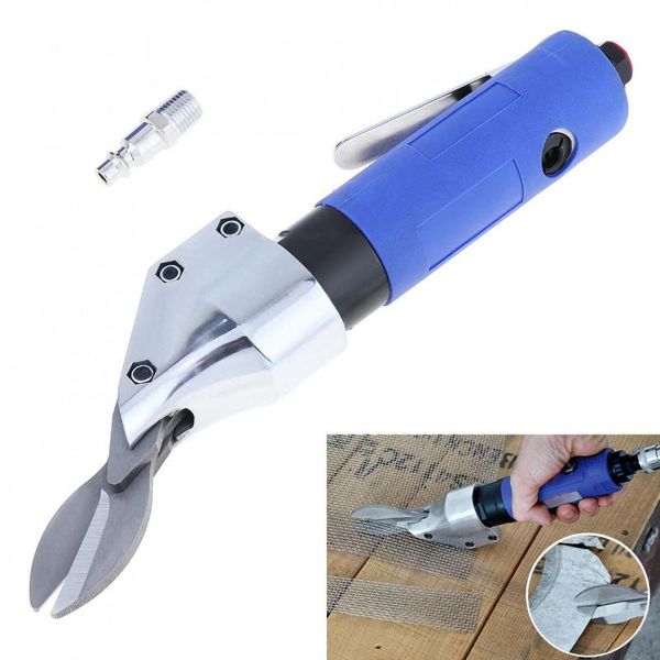 

pneumatic tools 2500rpm straight stainless steel scissors with bayonet quick connector and 1/4" air inlet for pvc / ppr pipe iron net