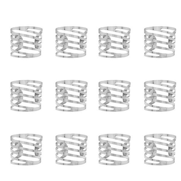 

napkin rings alloy wedding exquisite decoration ring table accessories for dinner party