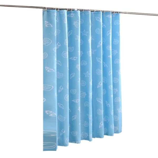 

sea theme shower curtain bathroom thicken waterproof & drapes
