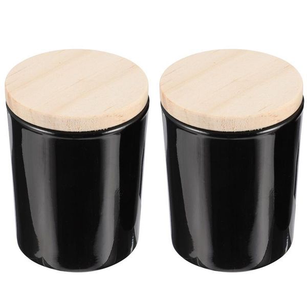 

candle holders 2pcs diy cup smoke wax container glass candlestick happy birthday candles jars