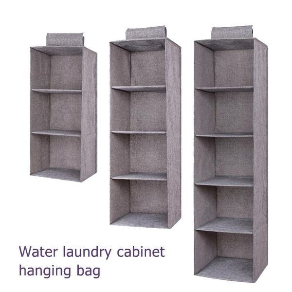 

3/4/5 layers multi-layer portable folding hanging bag wardrobe storage cabinets home organiser shoe large capacity boxes & bins
