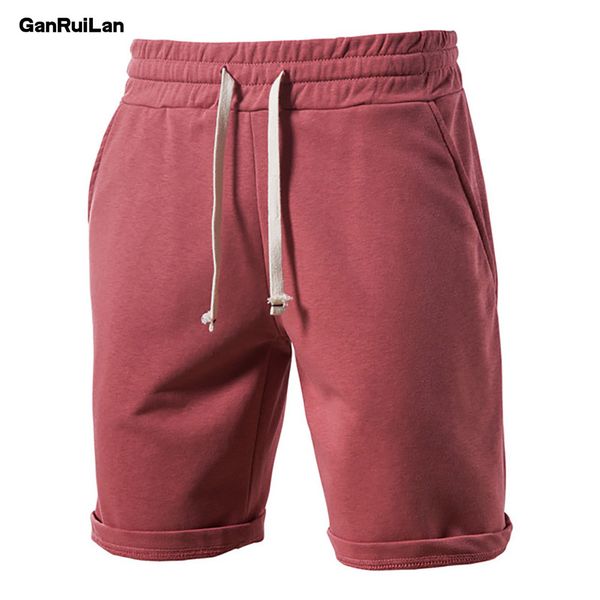 

100% cotton shorts men summer casual home stay men's running shorts sporting men shorts jogging short pants men b0938 210518, White;black