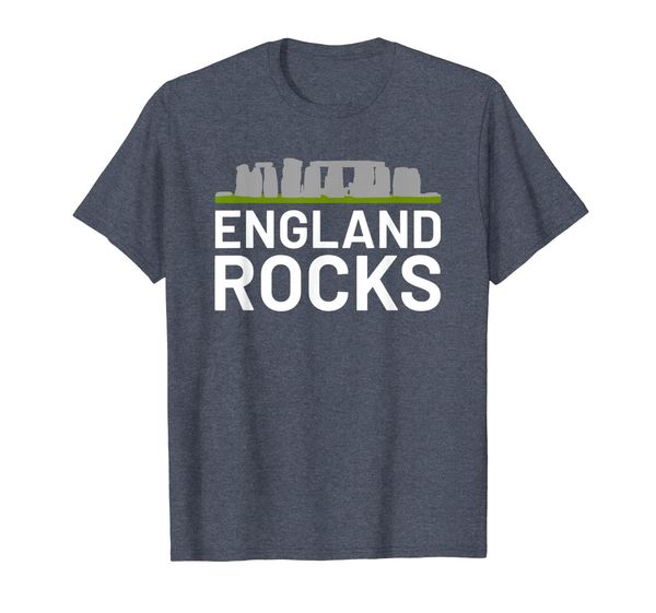 

stonehenge england rocks t-shirt - funny gift, White;black