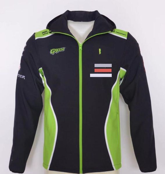 

2021 motorcycle riding windproof and warm racing suit zip long sleeve jacket