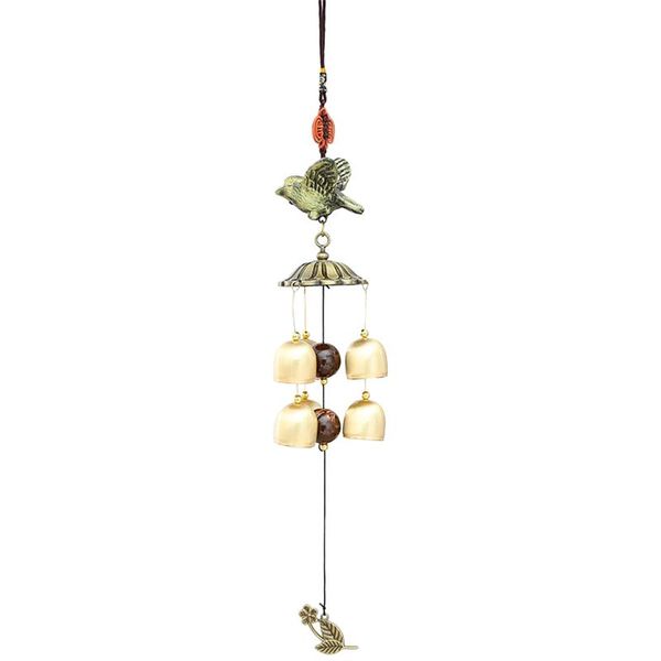 

wind chime garden copper bells home decor restaurant fortune cat outdoor gift japanese style hanging ornament fish elephant decorative objec