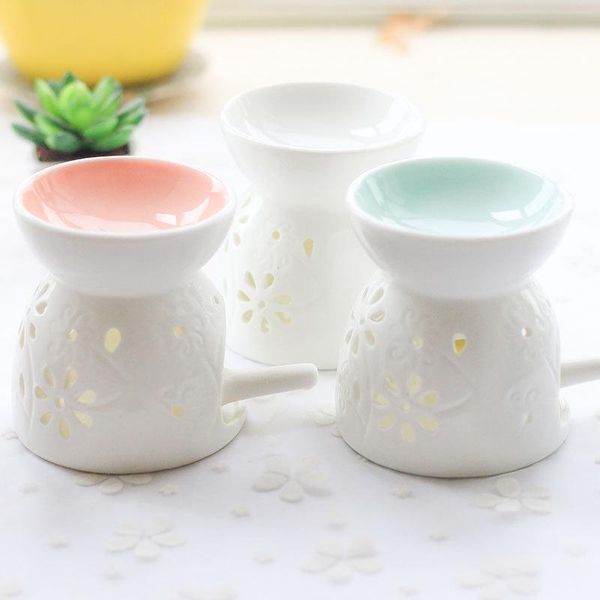 

candle stove lamp essential oil ceramic 50ml capacity el club spa fragrance lamps