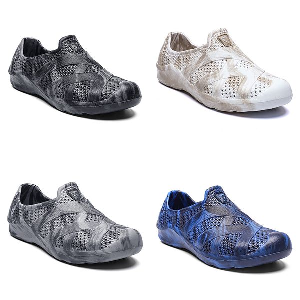 

men water shoes summer beach shoe classic black beige white fashion home outdoor soft work sneaker mens breathable sports trainer