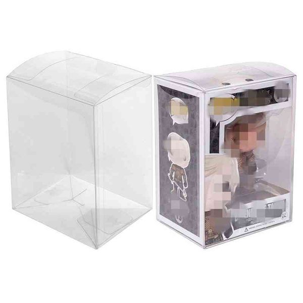 

funko pop protection box pvc 50 silk folding plastic packing toy hand