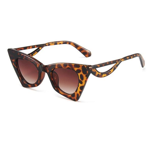 

sunglasses women 2021 trend eyeglasses female eyewear curved legs fashion personality punk sun glasses, White;black