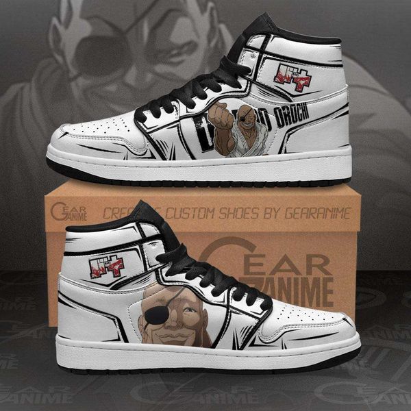 

customization doppo orochi sneakers baki custom anime shoes